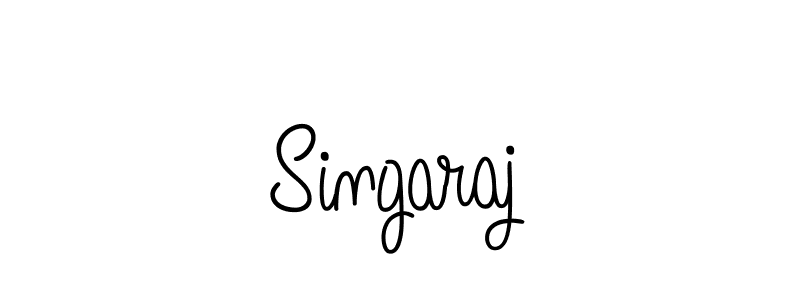 The best way (Angelique-Rose-font-FFP) to make a short signature is to pick only two or three words in your name. The name Singaraj include a total of six letters. For converting this name. Singaraj signature style 5 images and pictures png