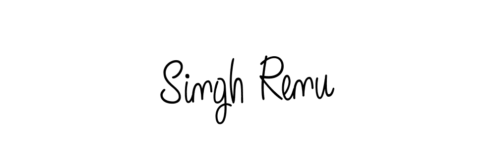 if you are searching for the best signature style for your name Singh Renu. so please give up your signature search. here we have designed multiple signature styles  using Angelique-Rose-font-FFP. Singh Renu signature style 5 images and pictures png