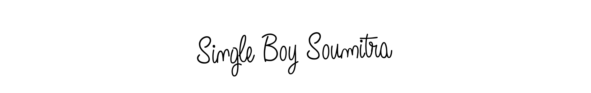 It looks lik you need a new signature style for name Single Boy Soumitra. Design unique handwritten (Angelique-Rose-font-FFP) signature with our free signature maker in just a few clicks. Single Boy Soumitra signature style 5 images and pictures png