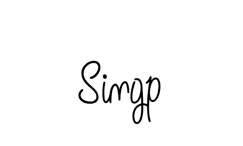 Create a beautiful signature design for name Singp. With this signature (Angelique-Rose-font-FFP) fonts, you can make a handwritten signature for free. Singp signature style 5 images and pictures png