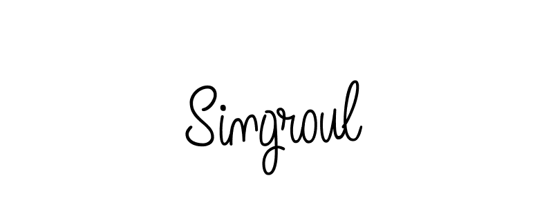 Here are the top 10 professional signature styles for the name Singroul. These are the best autograph styles you can use for your name. Singroul signature style 5 images and pictures png