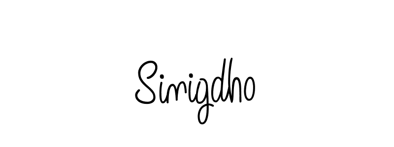 if you are searching for the best signature style for your name Sinigdho. so please give up your signature search. here we have designed multiple signature styles  using Angelique-Rose-font-FFP. Sinigdho signature style 5 images and pictures png