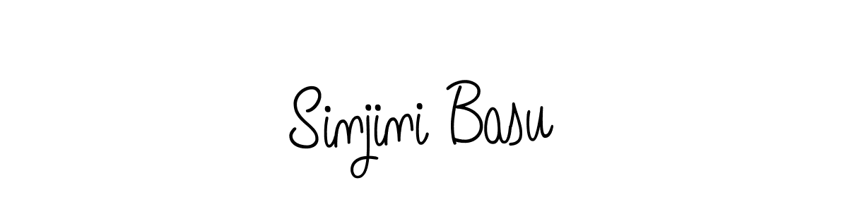 How to Draw Sinjini Basu signature style? Angelique-Rose-font-FFP is a latest design signature styles for name Sinjini Basu. Sinjini Basu signature style 5 images and pictures png