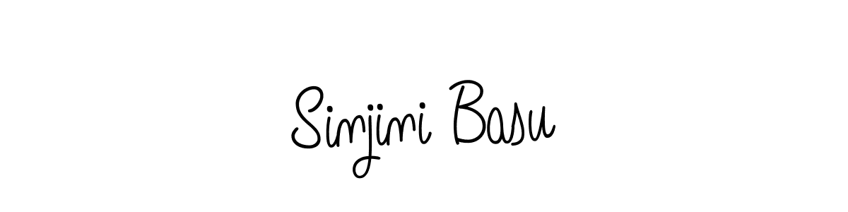 How to Draw Sinjini Basu signature style? Angelique-Rose-font-FFP is a latest design signature styles for name Sinjini Basu. Sinjini Basu signature style 5 images and pictures png