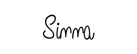 Design your own signature with our free online signature maker. With this signature software, you can create a handwritten (Angelique-Rose-font-FFP) signature for name Sinna. Sinna signature style 5 images and pictures png