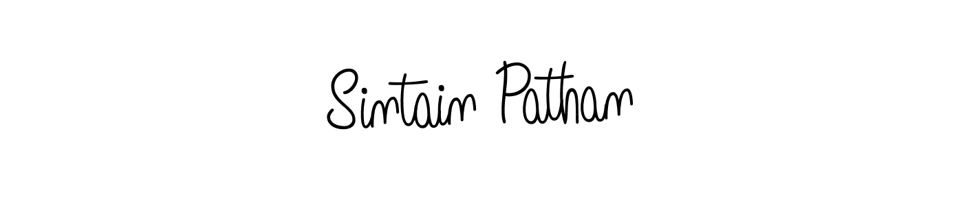 How to Draw Sintain Pathan signature style? Angelique-Rose-font-FFP is a latest design signature styles for name Sintain Pathan. Sintain Pathan signature style 5 images and pictures png