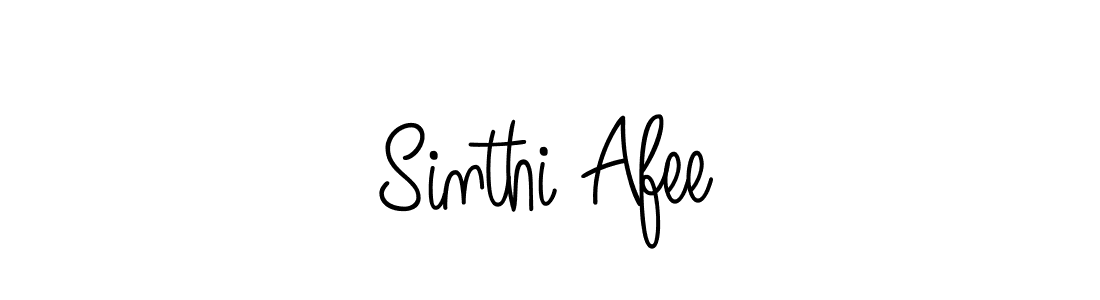 How to make Sinthi Afee signature? Angelique-Rose-font-FFP is a professional autograph style. Create handwritten signature for Sinthi Afee name. Sinthi Afee signature style 5 images and pictures png