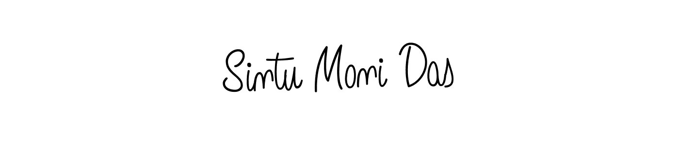 Also we have Sintu Moni Das name is the best signature style. Create professional handwritten signature collection using Angelique-Rose-font-FFP autograph style. Sintu Moni Das signature style 5 images and pictures png