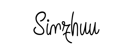 Style your name Sinzhuu with confidence using Angelique-Rose-font-FFP signature design. Simple, elegant, and ready for immediate document use. Sinzhuu signature style 5 images and pictures png