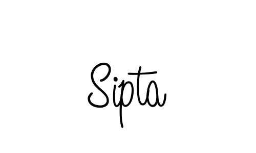 Sipta stylish signature style. Best Handwritten Sign (Angelique-Rose-font-FFP) for my name. Handwritten Signature Collection Ideas for my name Sipta. Sipta signature style 5 images and pictures png