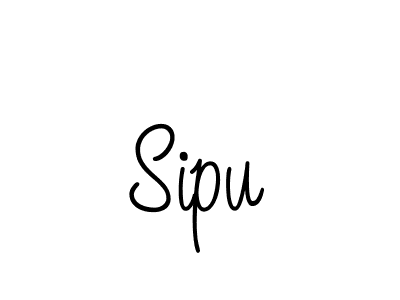 The best way (Angelique-Rose-font-FFP) to make a short signature is to pick only two or three words in your name. The name Sipu include a total of six letters. For converting this name. Sipu signature style 5 images and pictures png