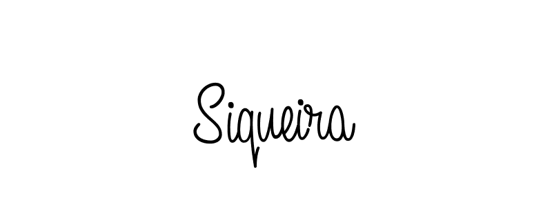 You should practise on your own different ways (Angelique-Rose-font-FFP) to write your name (Siqueira) in signature. don't let someone else do it for you. Siqueira signature style 5 images and pictures png