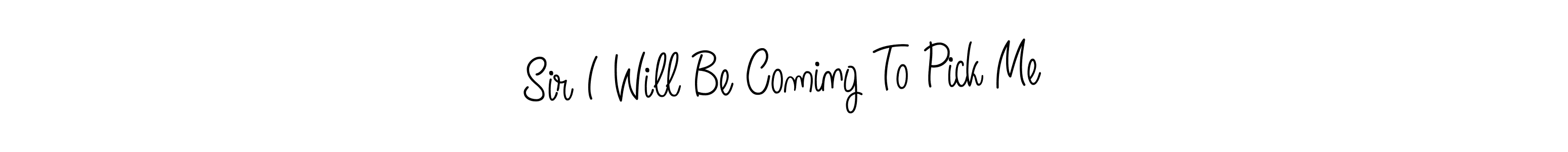 Best and Professional Signature Style for Sir I Will Be Coming To Pick Me. Angelique-Rose-font-FFP Best Signature Style Collection. Sir I Will Be Coming To Pick Me signature style 5 images and pictures png