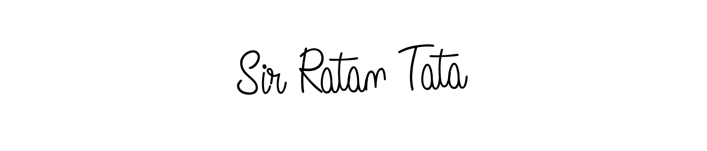 How to Draw Sir Ratan Tata signature style? Angelique-Rose-font-FFP is a latest design signature styles for name Sir Ratan Tata. Sir Ratan Tata signature style 5 images and pictures png