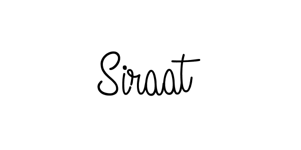 How to Draw Siraat signature style? Angelique-Rose-font-FFP is a latest design signature styles for name Siraat. Siraat signature style 5 images and pictures png