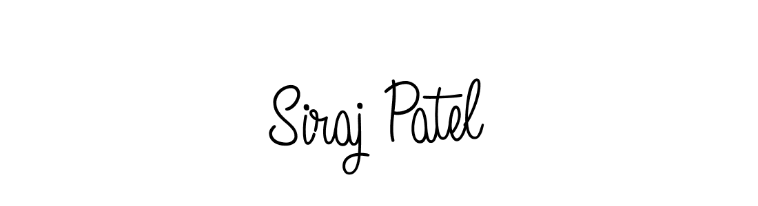 How to make Siraj Patel signature? Angelique-Rose-font-FFP is a professional autograph style. Create handwritten signature for Siraj Patel name. Siraj Patel signature style 5 images and pictures png