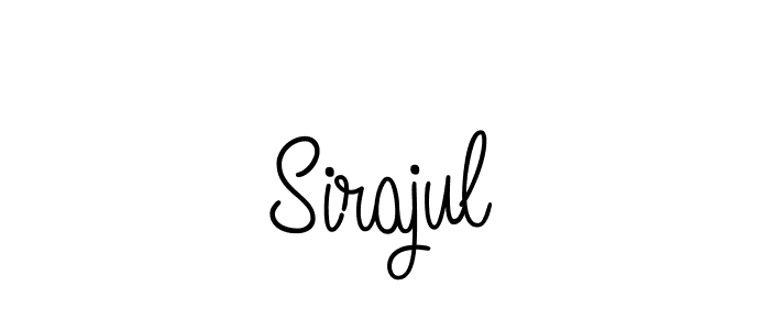 Create a beautiful signature design for name Sirajul. With this signature (Angelique-Rose-font-FFP) fonts, you can make a handwritten signature for free. Sirajul signature style 5 images and pictures png