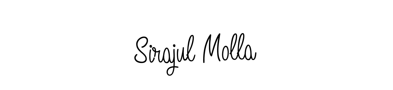 Make a short Sirajul Molla signature style. Manage your documents anywhere anytime using Angelique-Rose-font-FFP. Create and add eSignatures, submit forms, share and send files easily. Sirajul Molla signature style 5 images and pictures png