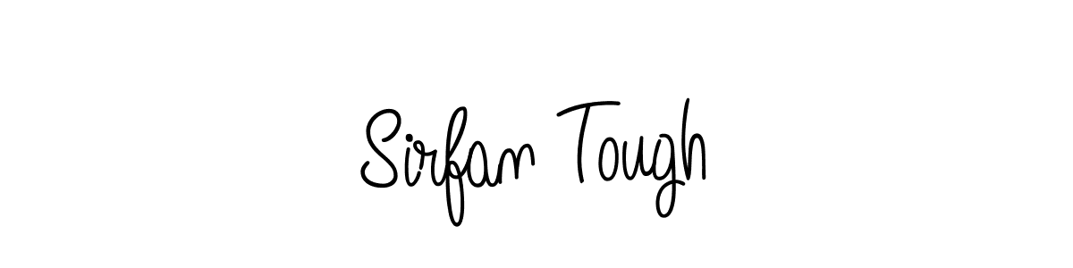 Design your own signature with our free online signature maker. With this signature software, you can create a handwritten (Angelique-Rose-font-FFP) signature for name Sirfan Tough. Sirfan Tough signature style 5 images and pictures png