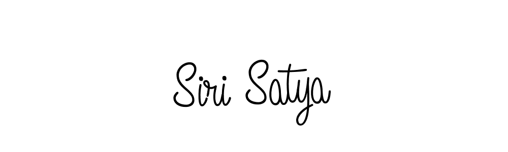 Similarly Angelique-Rose-font-FFP is the best handwritten signature design. Signature creator online .You can use it as an online autograph creator for name Siri Satya. Siri Satya signature style 5 images and pictures png