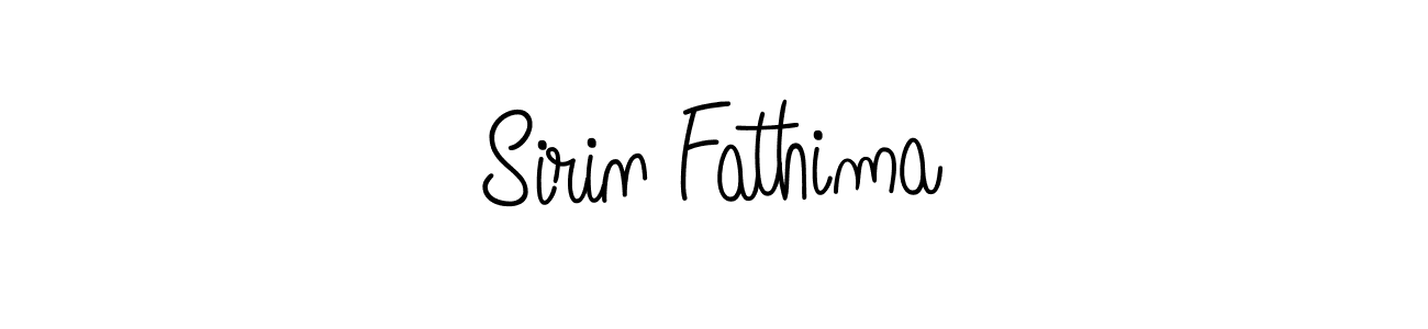 It looks lik you need a new signature style for name Sirin Fathima. Design unique handwritten (Angelique-Rose-font-FFP) signature with our free signature maker in just a few clicks. Sirin Fathima signature style 5 images and pictures png