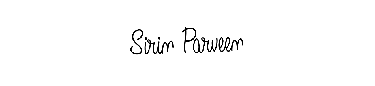 Make a short Sirin Parveen signature style. Manage your documents anywhere anytime using Angelique-Rose-font-FFP. Create and add eSignatures, submit forms, share and send files easily. Sirin Parveen signature style 5 images and pictures png