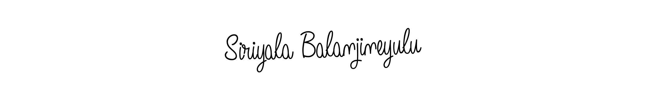 How to make Siriyala Balanjineyulu signature? Angelique-Rose-font-FFP is a professional autograph style. Create handwritten signature for Siriyala Balanjineyulu name. Siriyala Balanjineyulu signature style 5 images and pictures png