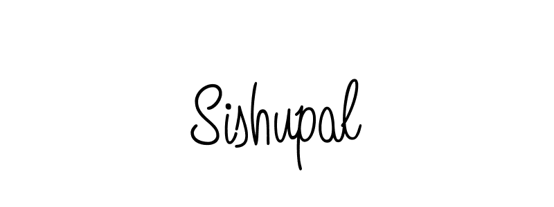 Sishupal stylish signature style. Best Handwritten Sign (Angelique-Rose-font-FFP) for my name. Handwritten Signature Collection Ideas for my name Sishupal. Sishupal signature style 5 images and pictures png