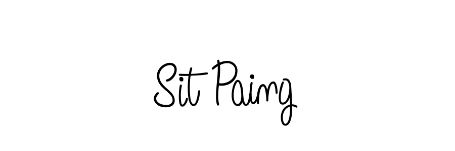 How to make Sit Paing signature? Angelique-Rose-font-FFP is a professional autograph style. Create handwritten signature for Sit Paing name. Sit Paing signature style 5 images and pictures png