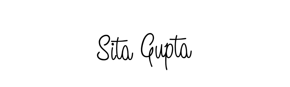 Similarly Angelique-Rose-font-FFP is the best handwritten signature design. Signature creator online .You can use it as an online autograph creator for name Sita Gupta. Sita Gupta signature style 5 images and pictures png