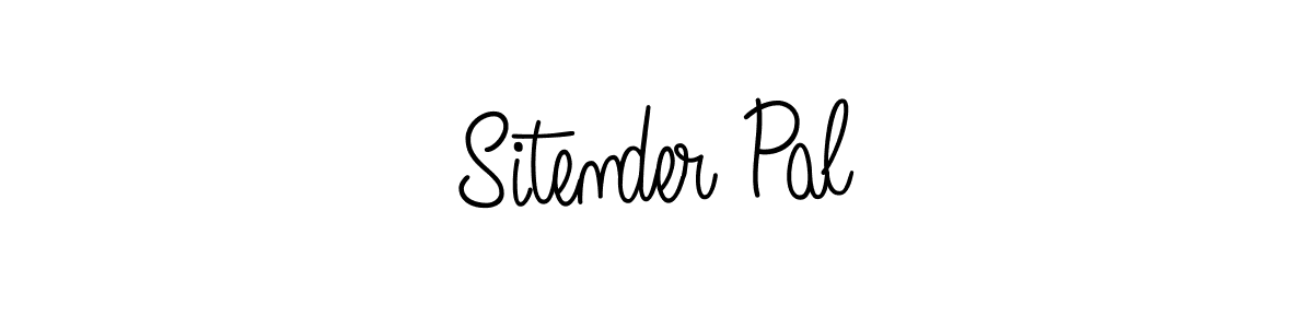 Also we have Sitender Pal name is the best signature style. Create professional handwritten signature collection using Angelique-Rose-font-FFP autograph style. Sitender Pal signature style 5 images and pictures png