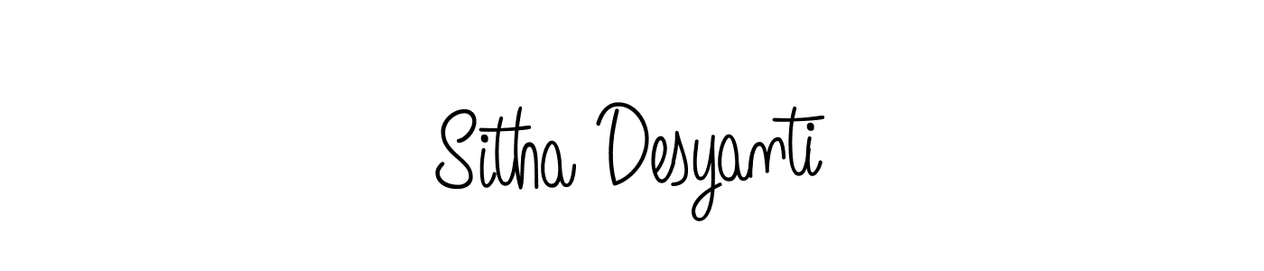 Also You can easily find your signature by using the search form. We will create Sitha Desyanti name handwritten signature images for you free of cost using Angelique-Rose-font-FFP sign style. Sitha Desyanti signature style 5 images and pictures png