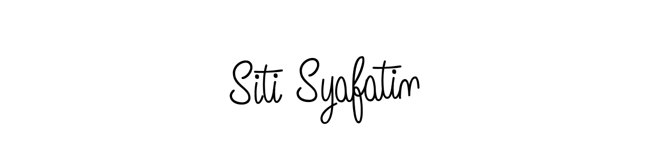 Make a beautiful signature design for name Siti Syafatin. Use this online signature maker to create a handwritten signature for free. Siti Syafatin signature style 5 images and pictures png