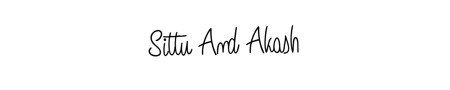 See photos of Sittu And Akash official signature by Spectra . Check more albums & portfolios. Read reviews & check more about Angelique-Rose-font-FFP font. Sittu And Akash signature style 5 images and pictures png