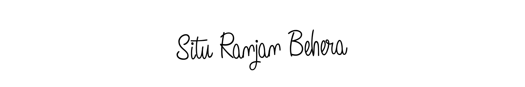 Design your own signature with our free online signature maker. With this signature software, you can create a handwritten (Angelique-Rose-font-FFP) signature for name Situ Ranjan Behera. Situ Ranjan Behera signature style 5 images and pictures png