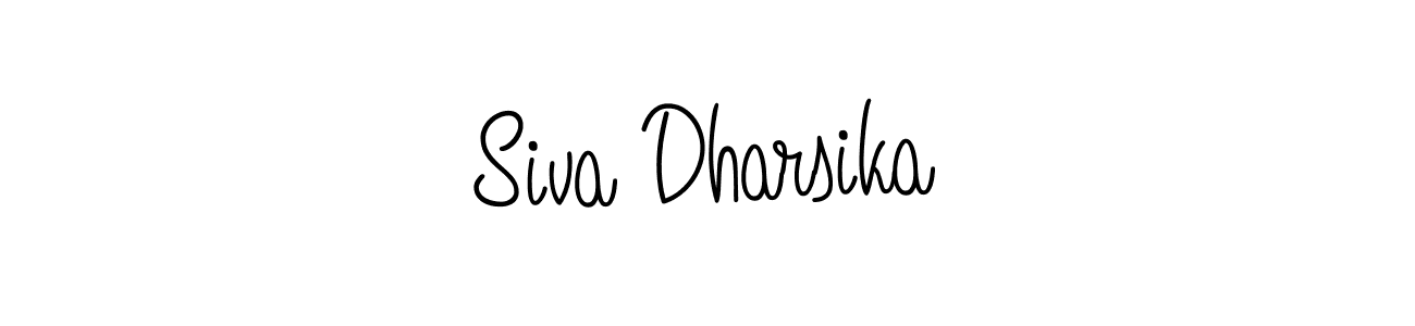 Siva Dharsika stylish signature style. Best Handwritten Sign (Angelique-Rose-font-FFP) for my name. Handwritten Signature Collection Ideas for my name Siva Dharsika. Siva Dharsika signature style 5 images and pictures png