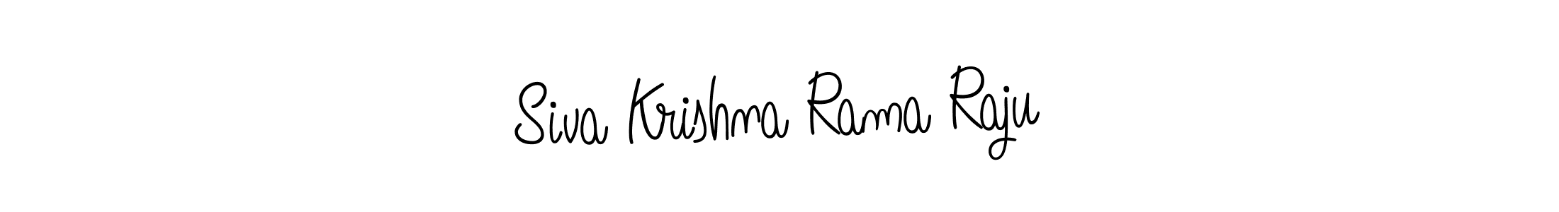 The best way (Angelique-Rose-font-FFP) to make a short signature is to pick only two or three words in your name. The name Siva Krishna Rama Raju include a total of six letters. For converting this name. Siva Krishna Rama Raju signature style 5 images and pictures png