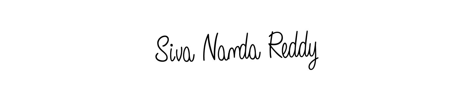 Make a beautiful signature design for name Siva Nanda Reddy. Use this online signature maker to create a handwritten signature for free. Siva Nanda Reddy signature style 5 images and pictures png