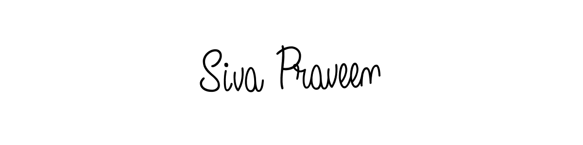 How to Draw Siva Praveen signature style? Angelique-Rose-font-FFP is a latest design signature styles for name Siva Praveen. Siva Praveen signature style 5 images and pictures png