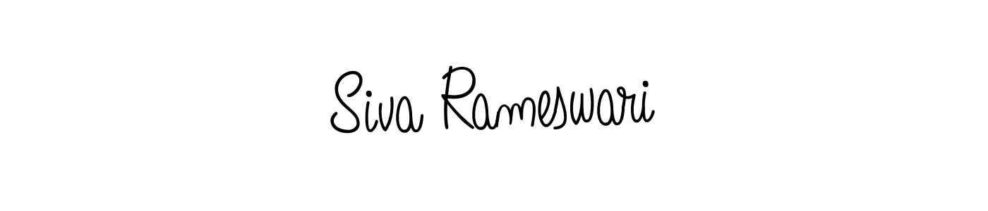 The best way (Angelique-Rose-font-FFP) to make a short signature is to pick only two or three words in your name. The name Siva Rameswari include a total of six letters. For converting this name. Siva Rameswari signature style 5 images and pictures png