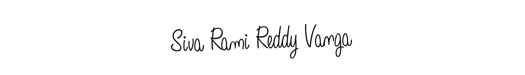 if you are searching for the best signature style for your name Siva Rami Reddy Vanga. so please give up your signature search. here we have designed multiple signature styles  using Angelique-Rose-font-FFP. Siva Rami Reddy Vanga signature style 5 images and pictures png