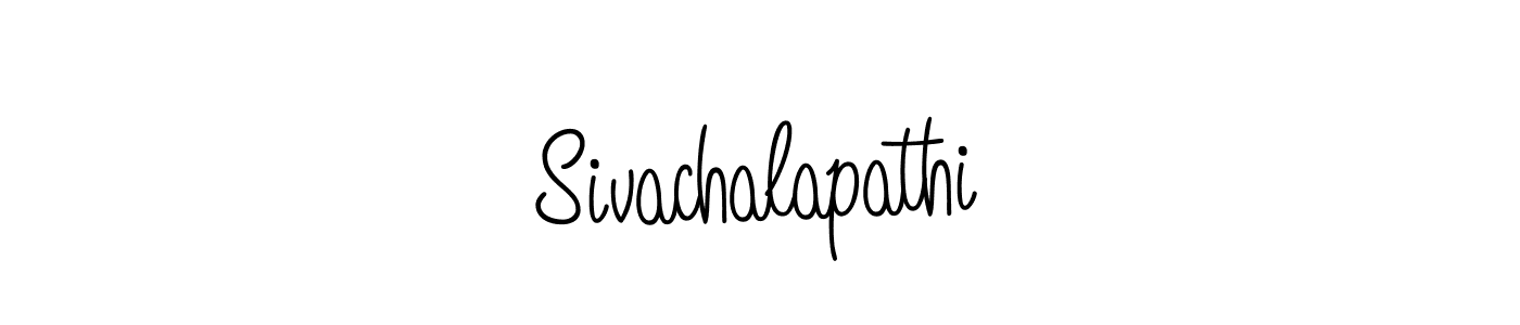 Also we have Sivachalapathi name is the best signature style. Create professional handwritten signature collection using Angelique-Rose-font-FFP autograph style. Sivachalapathi signature style 5 images and pictures png