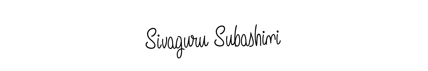 You can use this online signature creator to create a handwritten signature for the name Sivaguru Subashini. This is the best online autograph maker. Sivaguru Subashini signature style 5 images and pictures png