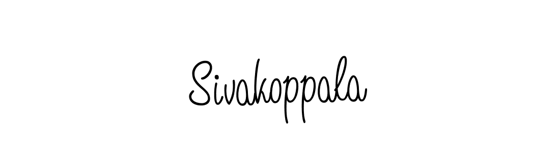 Design your own signature with our free online signature maker. With this signature software, you can create a handwritten (Angelique-Rose-font-FFP) signature for name Sivakoppala. Sivakoppala signature style 5 images and pictures png