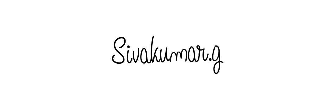 How to Draw Sivakumar.g signature style? Angelique-Rose-font-FFP is a latest design signature styles for name Sivakumar.g. Sivakumar.g signature style 5 images and pictures png