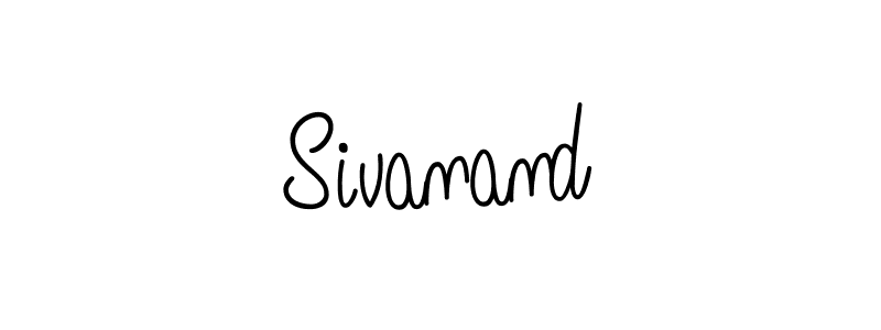 Use a signature maker to create a handwritten signature online. With this signature software, you can design (Angelique-Rose-font-FFP) your own signature for name Sivanand. Sivanand signature style 5 images and pictures png