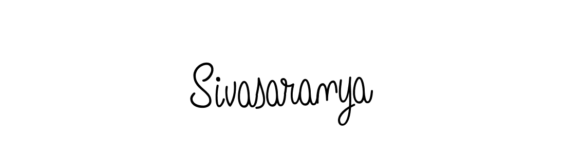 Also we have Sivasaranya name is the best signature style. Create professional handwritten signature collection using Angelique-Rose-font-FFP autograph style. Sivasaranya signature style 5 images and pictures png