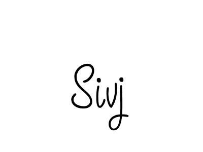 Use a signature maker to create a handwritten signature online. With this signature software, you can design (Angelique-Rose-font-FFP) your own signature for name Sivj. Sivj signature style 5 images and pictures png