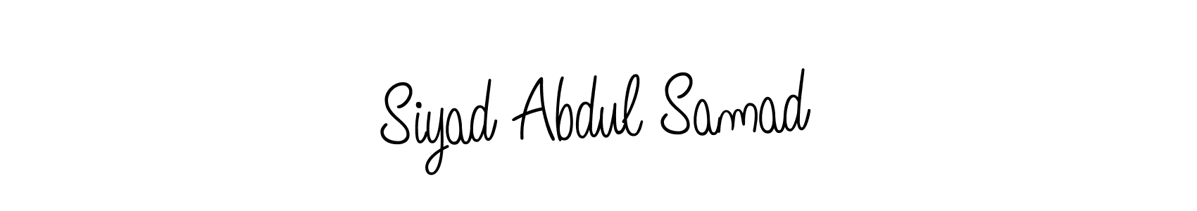 You can use this online signature creator to create a handwritten signature for the name Siyad Abdul Samad. This is the best online autograph maker. Siyad Abdul Samad signature style 5 images and pictures png