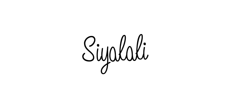 Best and Professional Signature Style for Siyalali. Angelique-Rose-font-FFP Best Signature Style Collection. Siyalali signature style 5 images and pictures png